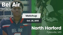 Matchup: Bel Air  vs. North Harford  2018