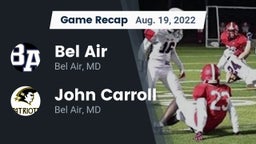 Recap: Bel Air  vs. John Carroll  2022