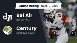 Recap: Bel Air  vs. Century  2022