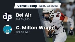 Recap: Bel Air  vs. C. Milton Wright  2022