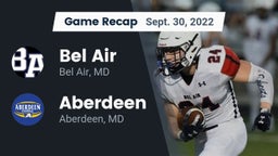 Recap: Bel Air  vs. Aberdeen  2022
