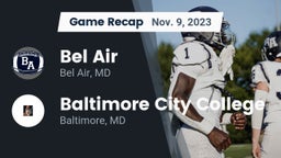 Recap: Bel Air  vs. Baltimore City College  2023