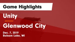 Unity  vs Glenwood City  Game Highlights - Dec. 7, 2019