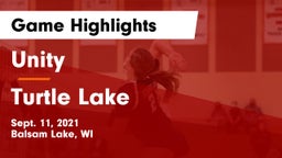 Unity  vs Turtle Lake  Game Highlights - Sept. 11, 2021