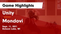 Unity  vs Mondovi  Game Highlights - Sept. 11, 2021