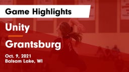 Unity  vs Grantsburg Game Highlights - Oct. 9, 2021