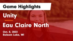 Unity  vs Eau Claire North  Game Highlights - Oct. 8, 2022