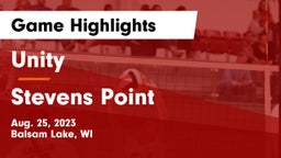 Unity  vs Stevens Point  Game Highlights - Aug. 25, 2023