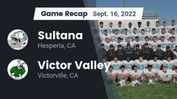 Recap: Sultana  vs. Victor Valley  2022