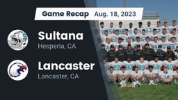 Recap: Sultana  vs. Lancaster  2023