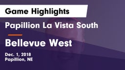Papillion La Vista South  vs Bellevue West  Game Highlights - Dec. 1, 2018