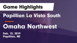 Papillion La Vista South  vs Omaha Northwest  Game Highlights - Feb. 15, 2019