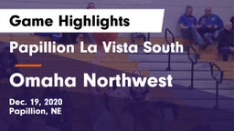Papillion La Vista South  vs Omaha Northwest  Game Highlights - Dec. 19, 2020