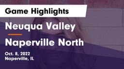 Neuqua Valley  vs Naperville North  Game Highlights - Oct. 8, 2022