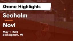 Seaholm  vs Novi Game Highlights - May 1, 2023