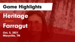 Heritage  vs Farragut  Game Highlights - Oct. 5, 2021