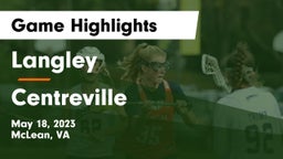 Langley  vs Centreville  Game Highlights - May 18, 2023