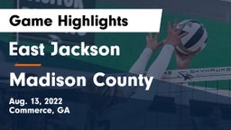 East Jackson  vs Madison County  Game Highlights - Aug. 13, 2022