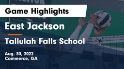East Jackson  vs Tallulah Falls School Game Highlights - Aug. 30, 2022