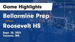 Bellarmine Prep  vs Roosevelt HS  Game Highlights - Sept. 30, 2023