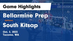 Bellarmine Prep  vs South Kitsap Game Highlights - Oct. 2, 2023