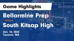 Bellarmine Prep  vs South Kitsap High Game Highlights - Oct. 18, 2023