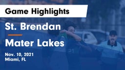 St. Brendan  vs Mater Lakes Game Highlights - Nov. 10, 2021