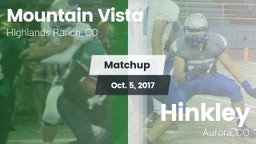 Matchup: Mountain Vista High vs. Hinkley  2017