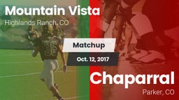 Matchup: Mountain Vista High vs. Chaparral  2017