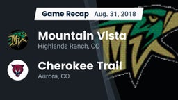 Recap: Mountain Vista  vs. Cherokee Trail  2018