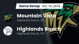 Recap: Mountain Vista  vs. Highlands Ranch  2018