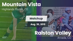 Matchup: Mountain Vista High vs. Ralston Valley  2019