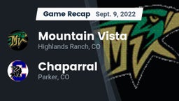 Recap: Mountain Vista  vs. Chaparral  2022