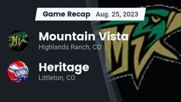 Recap: Mountain Vista  vs. Heritage  2023