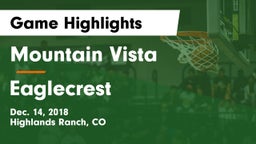 Mountain Vista  vs Eaglecrest Game Highlights - Dec. 14, 2018