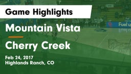 Mountain Vista  vs Cherry Creek  Game Highlights - Feb 24, 2017