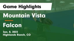Mountain Vista  vs Falcon   Game Highlights - Jan. 8, 2022