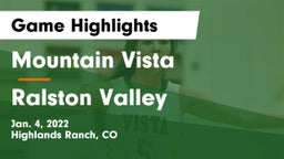 Mountain Vista  vs Ralston Valley  Game Highlights - Jan. 4, 2022