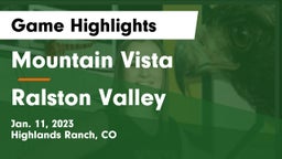 Mountain Vista  vs Ralston Valley  Game Highlights - Jan. 11, 2023