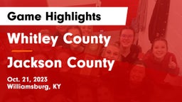 Whitley County  vs Jackson County  Game Highlights - Oct. 21, 2023