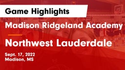 Madison Ridgeland Academy vs Northwest Lauderdale Game Highlights - Sept. 17, 2022