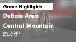 DuBois Area  vs Central Mountain Game Highlights - Oct. 14, 2021