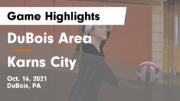 DuBois Area  vs Karns City  Game Highlights - Oct. 16, 2021