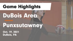 DuBois Area  vs Punxsutawney Game Highlights - Oct. 19, 2021