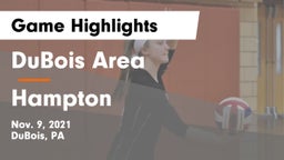 DuBois Area  vs Hampton  Game Highlights - Nov. 9, 2021