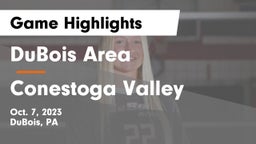 DuBois Area  vs Conestoga Valley  Game Highlights - Oct. 7, 2023