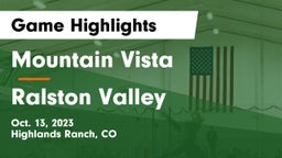 Mountain Vista  vs Ralston Valley  Game Highlights - Oct. 13, 2023