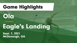 Ola  vs Eagle's Landing Game Highlights - Sept. 7, 2021