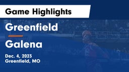 Greenfield  vs Galena  Game Highlights - Dec. 4, 2023