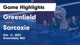 Greenfield  vs Sarcoxie  Game Highlights - Oct. 17, 2022